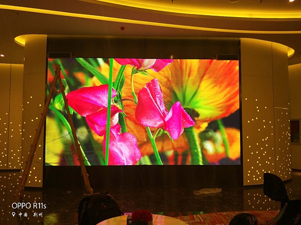 P3LED display screen in honghu, hubei province, July 2018