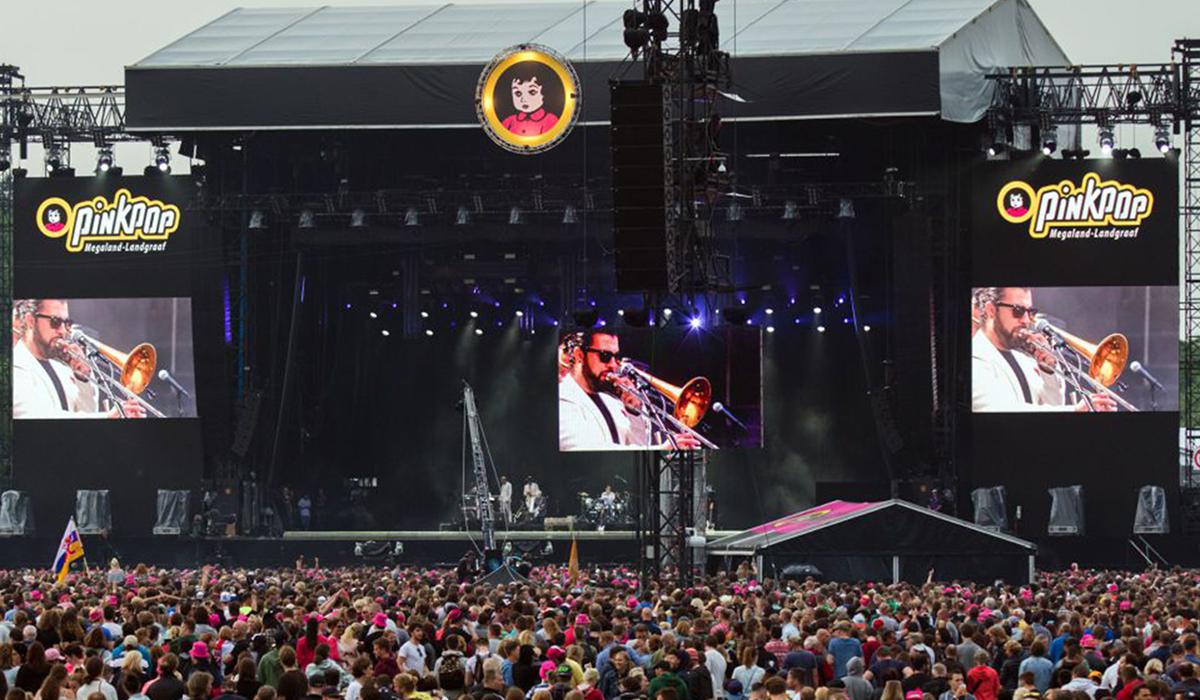 Dutch Pinkpop concert tour led display success case